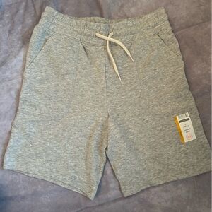 Wonder Nation Heather Gray Knit Shorts - 10-12